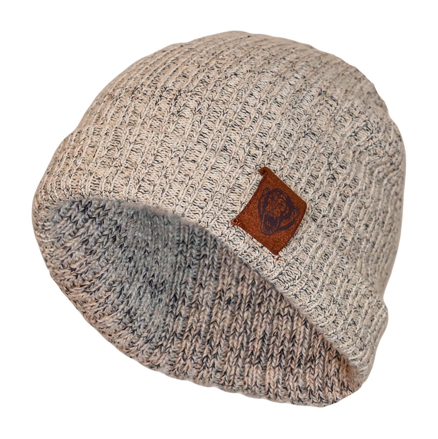 FM43 Wooly Head Ribbed Knit Beanie