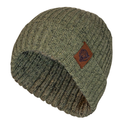 FM43 Wooly Head Ribbed Knit Beanie