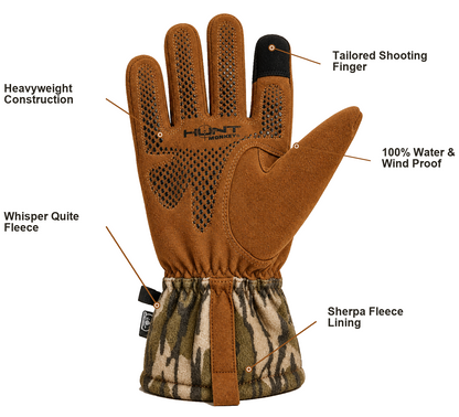 HM718 The Heater Heavyweight Fleece Waterproof Glove  (New Fall 26)